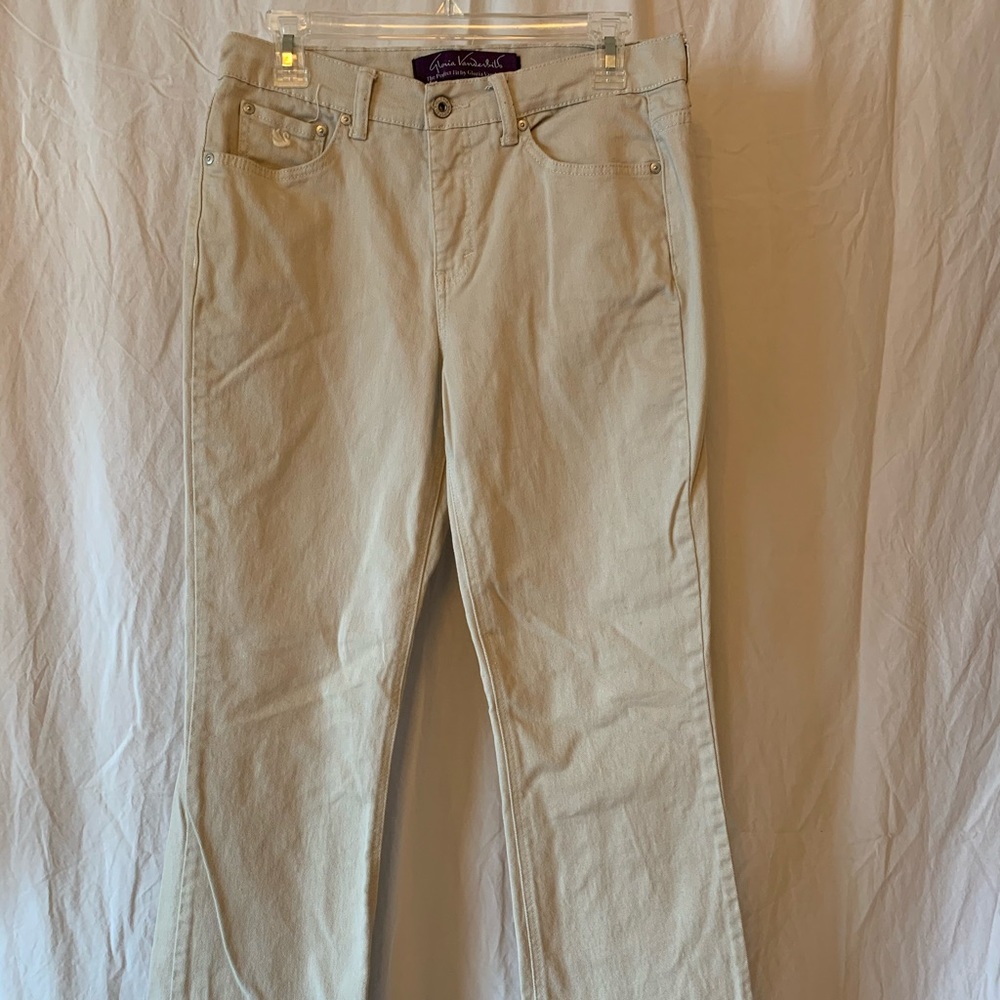 GLORIA VANDERBILT BEIGE DENIM VINTAGE